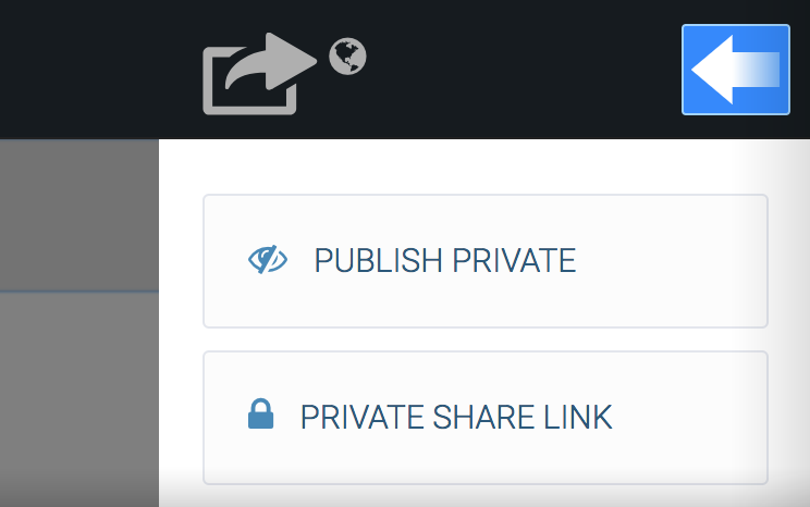 LiquidBlox editor - publishing a private website