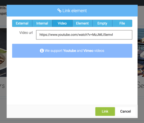 LiquidBlox editor - adding link to video