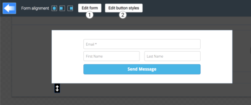 LiquidBlox editor - creating a web form