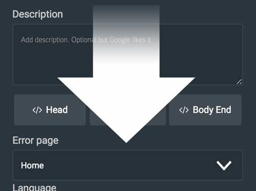 redirect broken link to home page