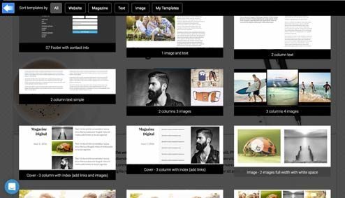 using block templates