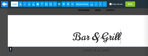 LiquidBlox text editor