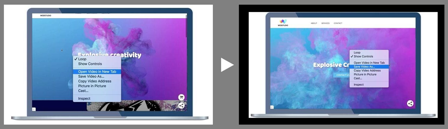 kotisivujen videon tallennus