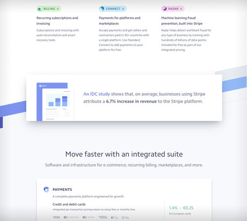 Alignment in web design example 2