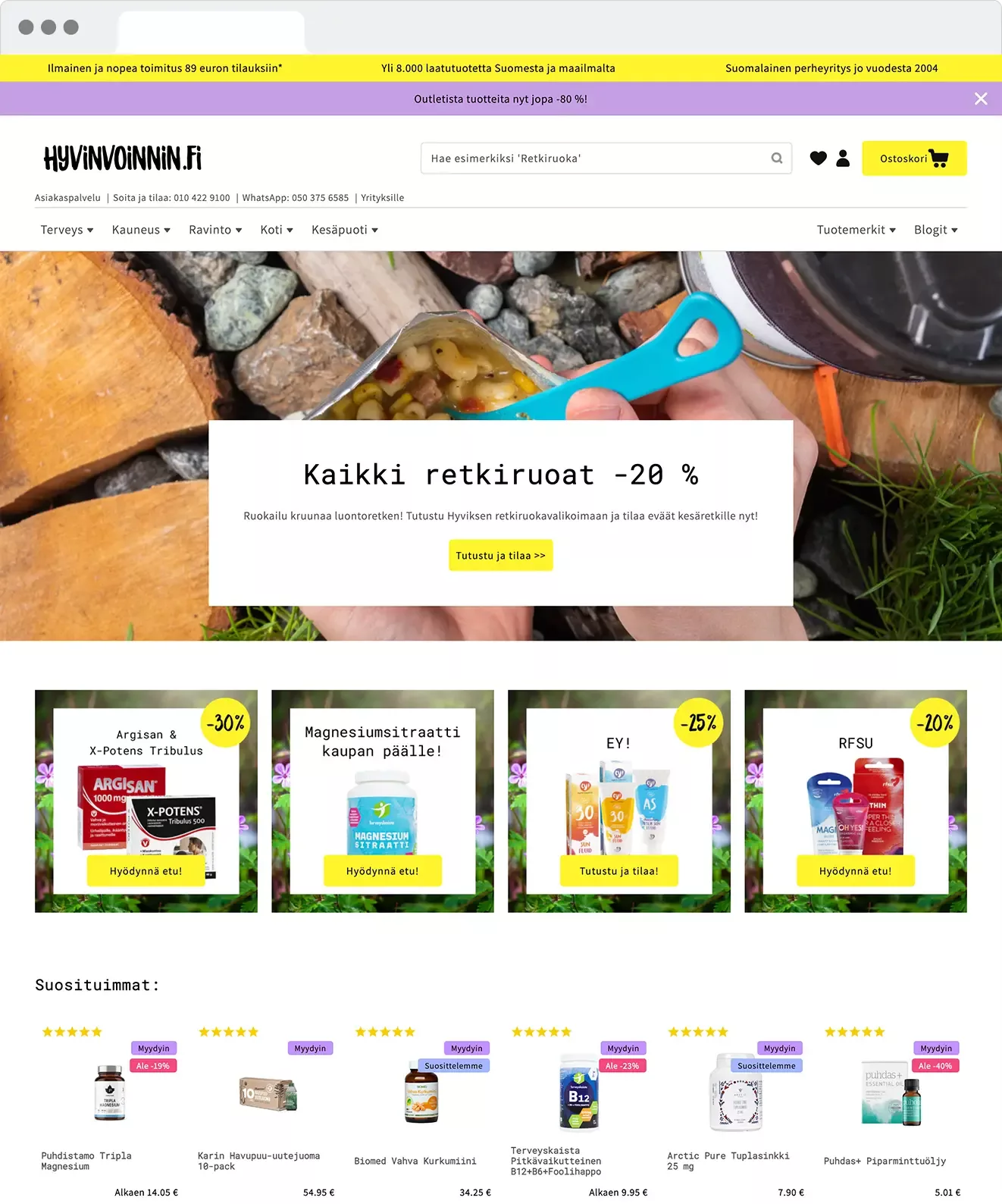 Hyvinvoinnin tavaratalo