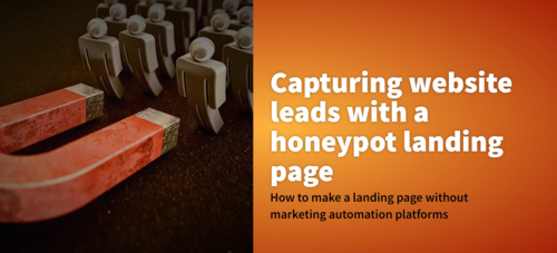 How to capture leads with a landing page
