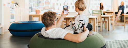 Kindiedays supports collaboration between educators, children and parents in preschool