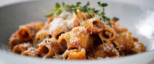 Rigatoni al ragù