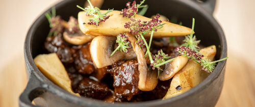 Peuraa ja metsäsieniä