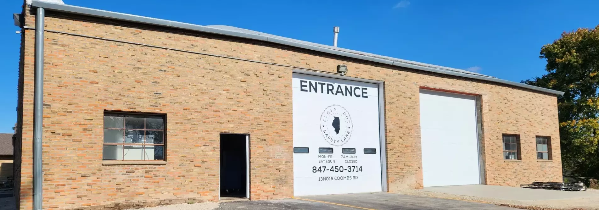 ELGIN DOT SAFETY LANE entrance photo